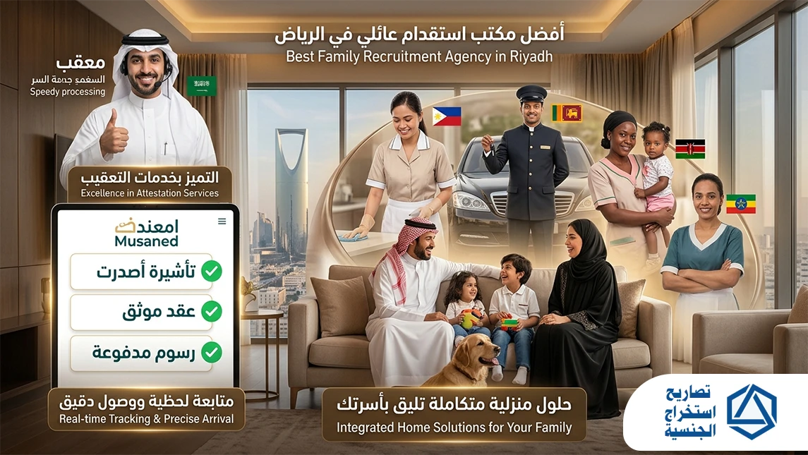 مكتب استقدام عائلي في الرياض - مكتب استقدام عمالة في الرياض