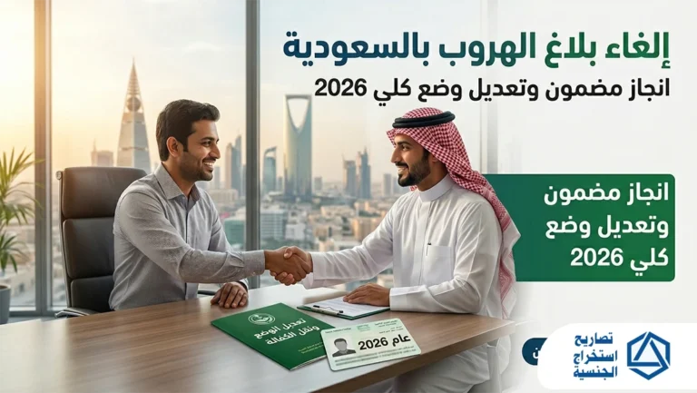 مكتب الغاء بلاغ هروب بالسعودية
