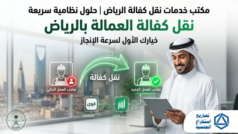 مكتب خدمات نقل كفالة الرياض